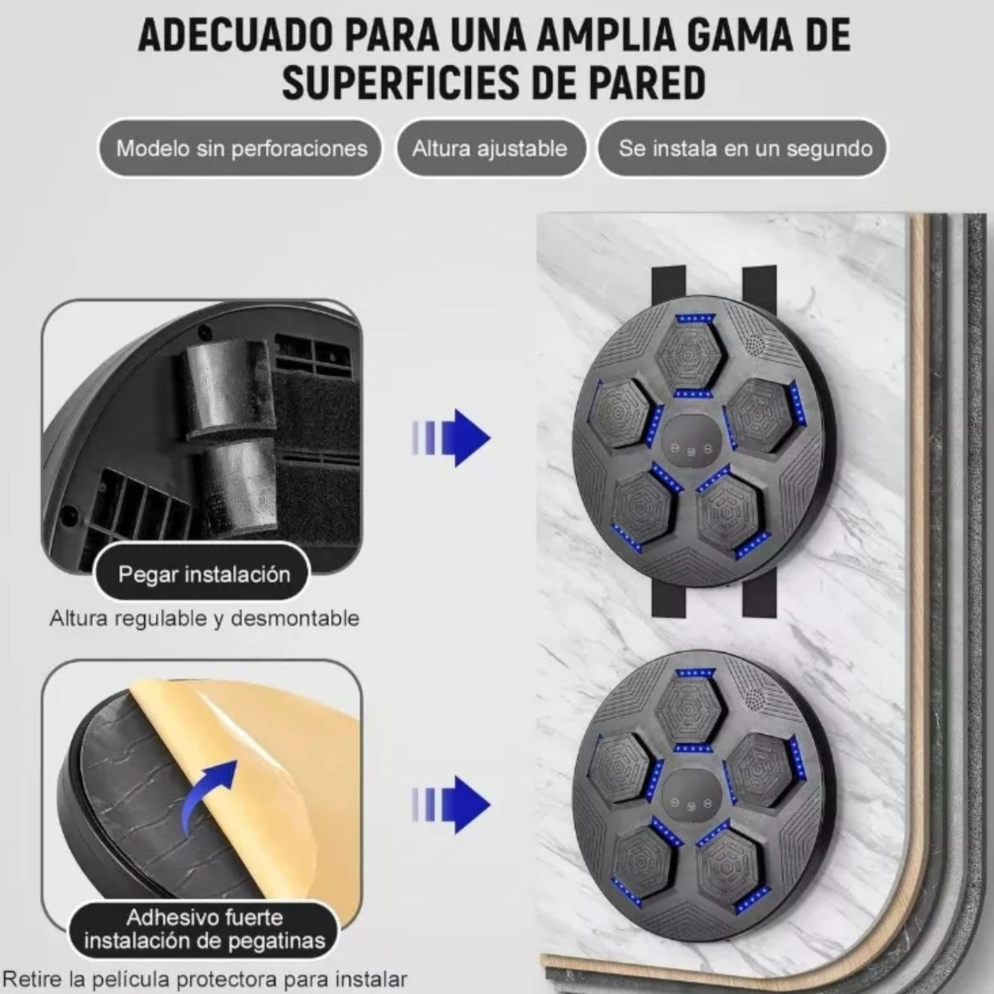 Maquina De Boxeó Musical Inteligente