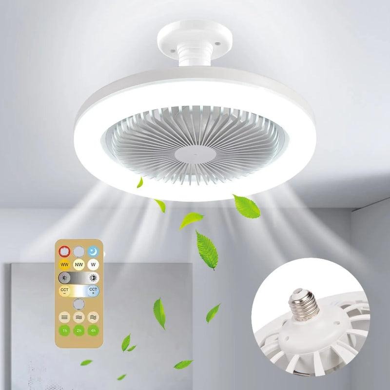 Ventilador De Techo Con Luz Led Control