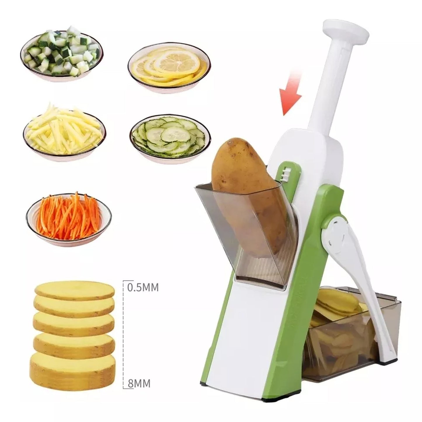 Picador De Papas Frutas Verduras